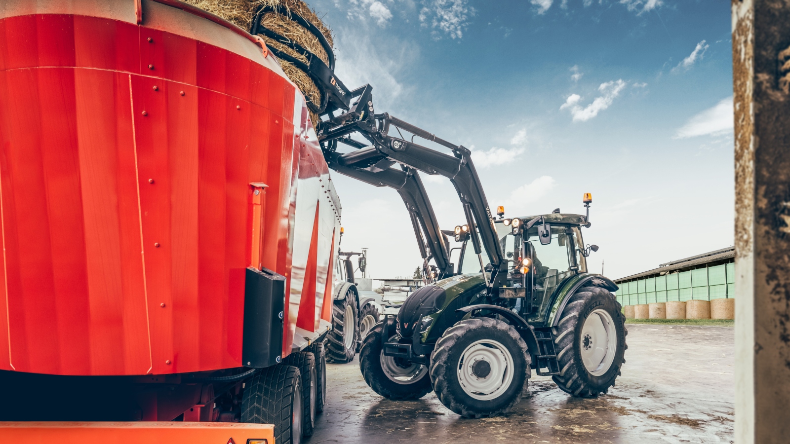 Siège pour cabine de tracteur en ligne