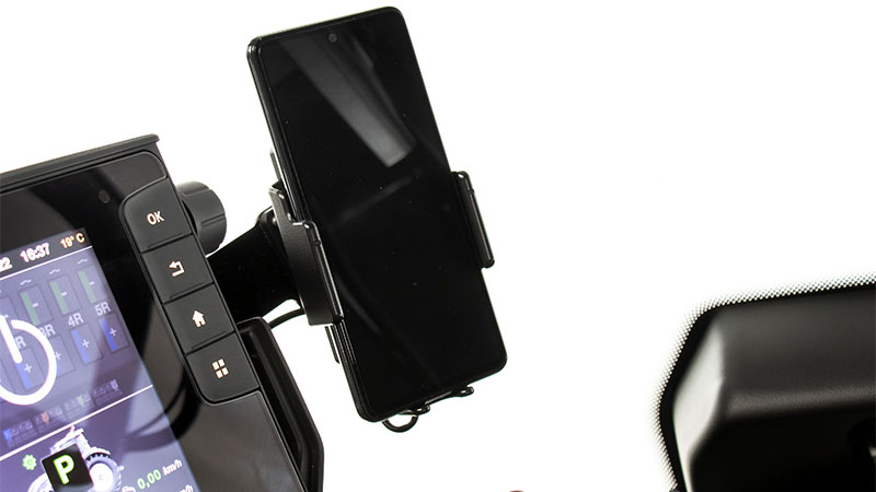 Support de téléphone avec chargeur à induction