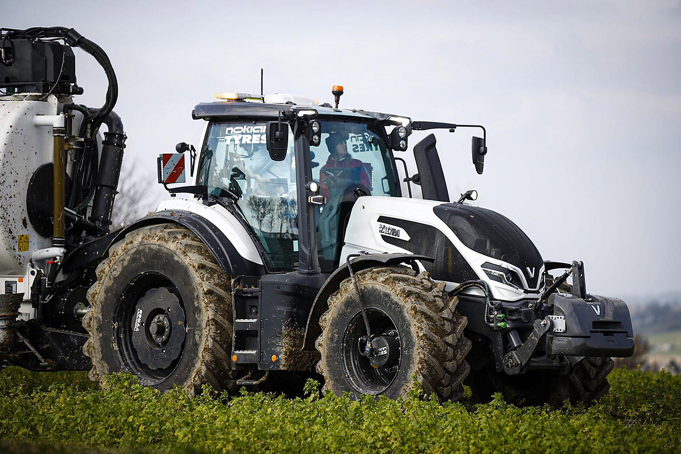 La Série Q équipée de pneumatiques Nokian Tyres, avec du télégonflage monté d’usine !