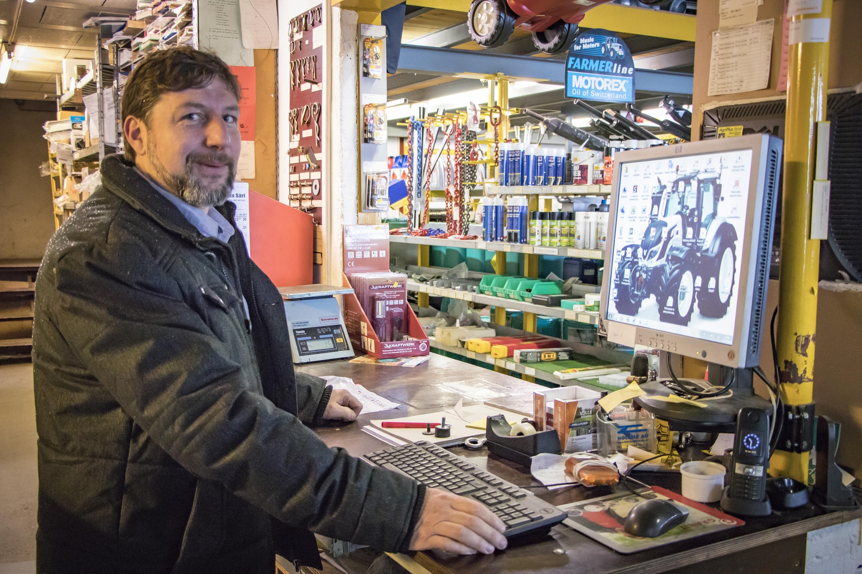 Jason Ryser, Geschäftsführer der Agriplus Ryser Sàrl.